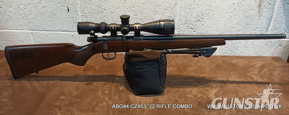 CZ 453 Bolt Action .22 Long Rifle (.22 LR) Rifle