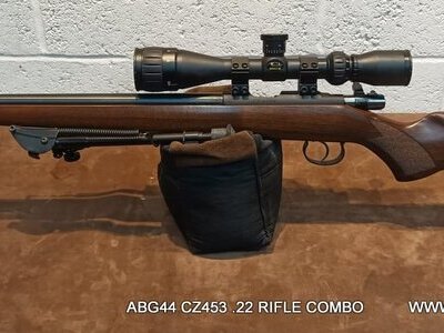 CZ 453 Bolt Action .22 Long Rifle (.22 LR) Rifle