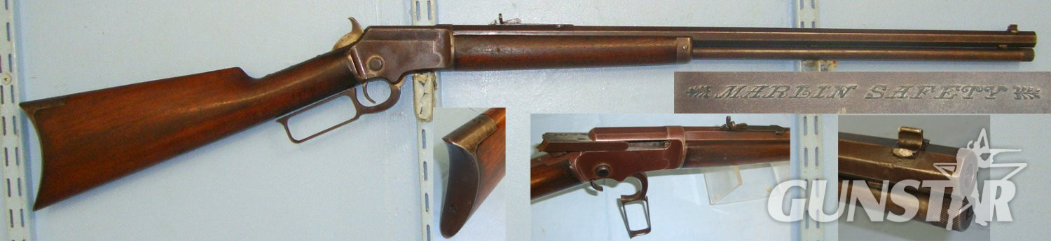 Marlin With Take Down Action, Octagonal Barrel & Tube Magazine. Sn 22258 Lever Action .32 Rifle in 