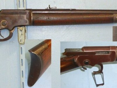 Marlin With Take Down Action, Octagonal Barrel & Tube Magazine. Sn 22258 Lever Action .32 Rifle
