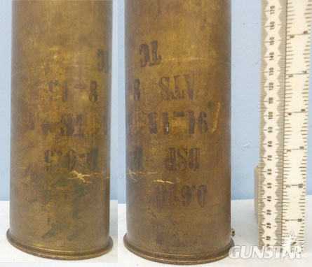  DEACTIVATED INERT. French Early WW1 Unfired and stencilled, 1915 Dated, High Exp DEACTIVATED INERT. French Early WW1 Unfired and stencilled, 1915 Dated, High Exp Antique & Militaria