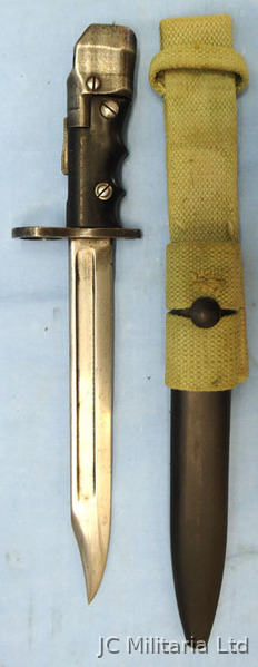 M78 on the other side which denotes manufacture by Elingtons Bayonet in 