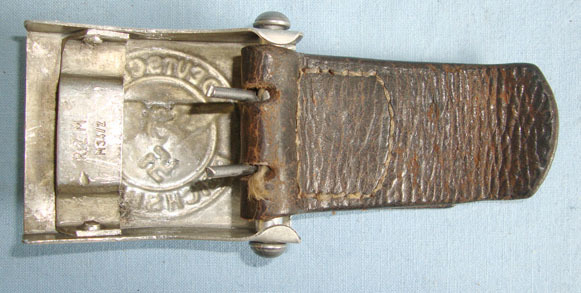 Stefan Merkel, Nurnberg (M34/2) Deutsche Reichsbahn (Railway Protection) Aluminium Buckle RZM Marked ‘M34/2’ (St Clothing