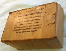 INERT DEACTIVATED. Box of 50, 8mm (8 x 52R) T66 Siamese ( Japanese Export) Ball  INERT DEACTIVATED. Box of 50, 8mm (8 x 52R) T66 Siamese ( Japanese Export) Ball  Antique & Militaria