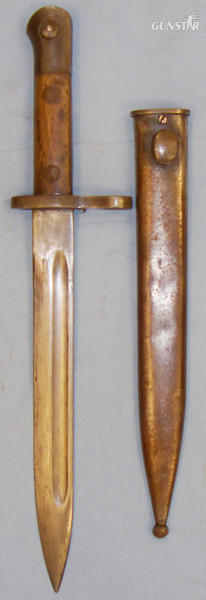 Scarce* Turkish ‘M1935’ Bayonet and Scabbard. BAYO 594. Bayonet in 