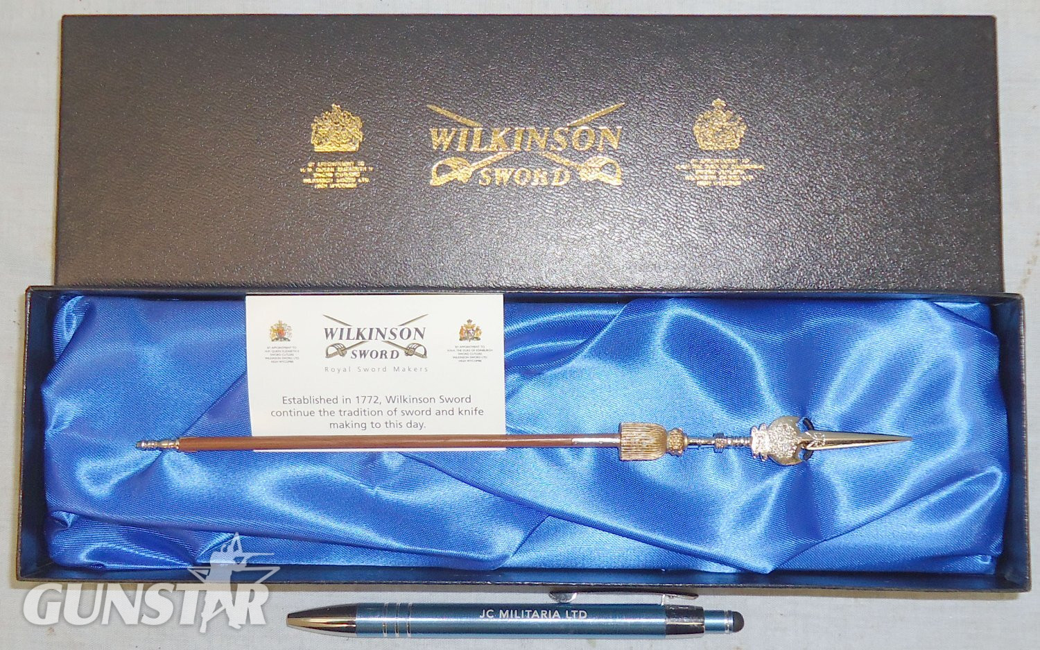 Mint Boxed* Miniature ‘The Partizan’ by Manufacturer Wilkinson Sword. MISC 820. Mint Boxed* Miniature ‘The Partizan’ by Manufacturer Wilkinson Sword. MISC 820. Other Accessory in 