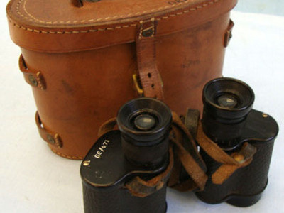 Watson & Baker RAF, Air Ministry 6E/471 Binoculars By Watson & Baker & Fitted Case. Sight & Optic