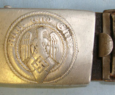 Richard Sieper  ‘M4/38’ Hitler-Jugend (HJ) Hitler Youth 1 Piece Aluminium Buckle RZM Marked ‘M4/38’ (Ric Clothing
