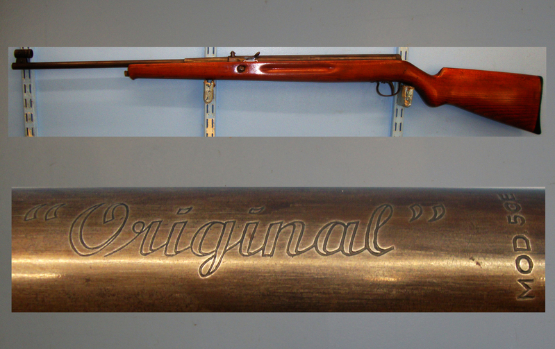  An \"ORIGINAL\" Model 50E .22 Air Rifle AI 702. An \"ORIGINAL\" Model 50E .22 Air Rifle AI 702. .22