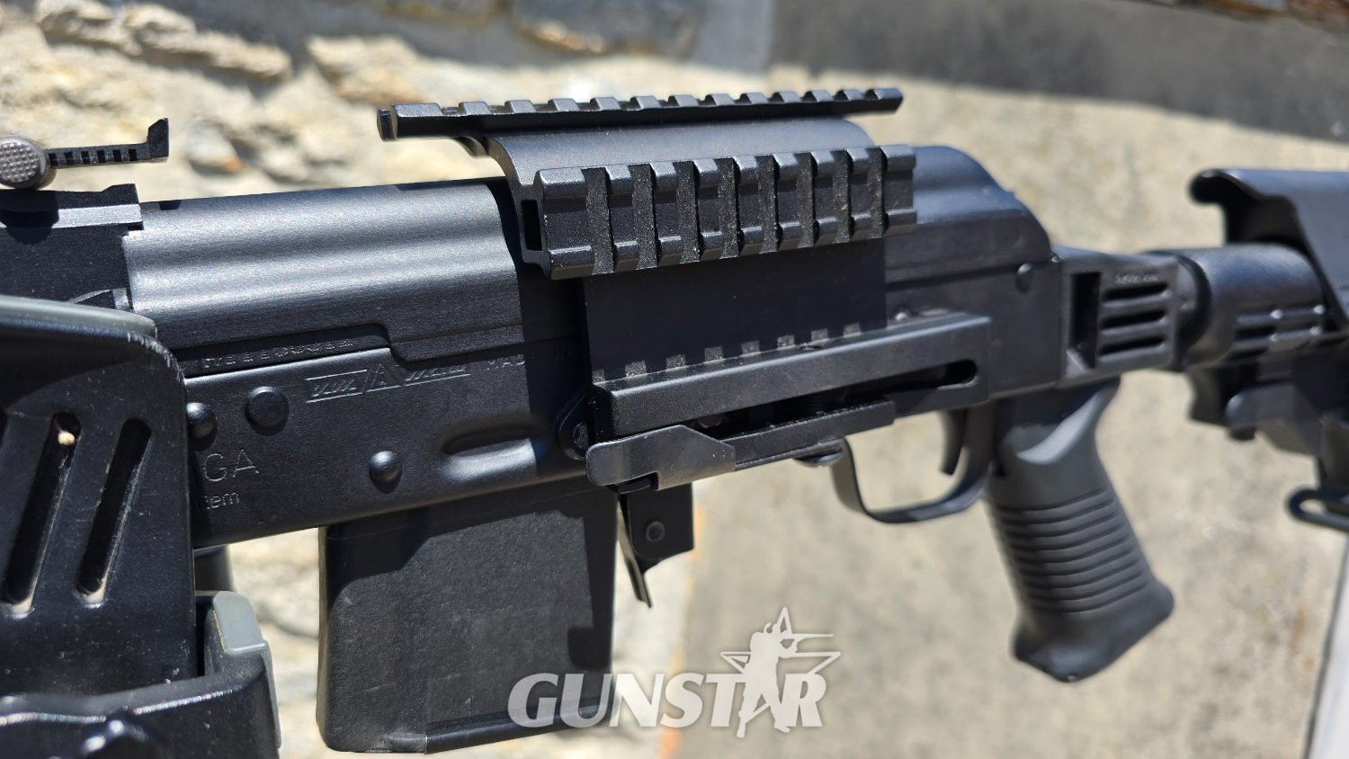 Saiga Izhmash AK platform  Straight Pull .223 Rifle in 