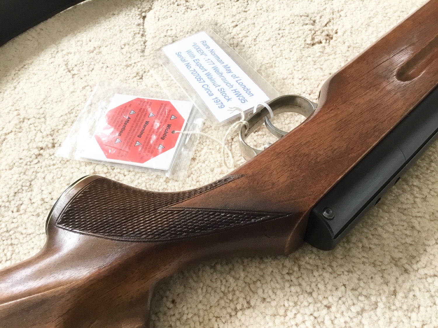 {CATEGORY} - Weihrauch HW 35 Vixen .177 in 