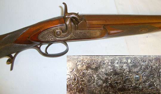 Peter Wharton 6 Bore, Single Barrel, Muzzle Loading, Percussion Shotgun Muzzleloader 4 Gauge