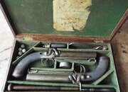 J & W Wood of Manchester Percussion belt pistols .65 Cal Muzzleloader Muzzleloader