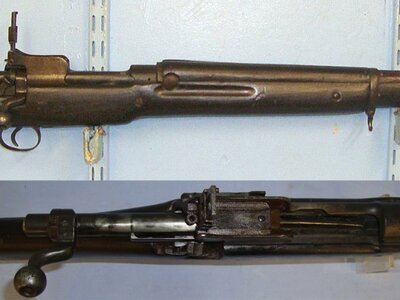 WW1 U.S Service & WW2 British WD Home Guard Eddystone Remington Arms USA (ERA) P14 .303 Calibre Rifle**UK/ EU 2026 DEACTIVATION MOVING PARTS**D 5999  deactivated rifle Bolt Action None Rifle