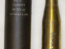 Israeli 60mm HE-& 60mm Tank Round. Israeli 60mm HE-& 60mm Tank Round. Antique & Militaria