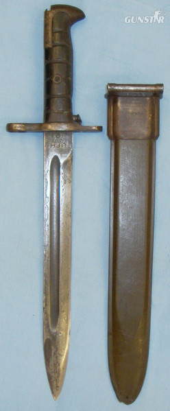  U.S. ‘M1 Garand’ Bayonet and Scabbard. BAYO 6295. Bayonet