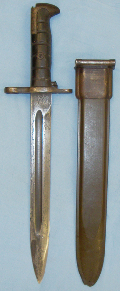  U.S. ‘M1 Garand’ Bayonet and Scabbard. BAYO 6295. Bayonet