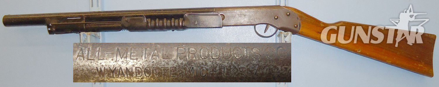 C1920’s Wyandotte ‘All Metal Products’ Pump Cork Ball Rifle Toy Gun. AI 737. C1920’s Wyandotte ‘All Metal Products’ Pump Cork Ball Rifle Toy Gun. AI 737. None in 