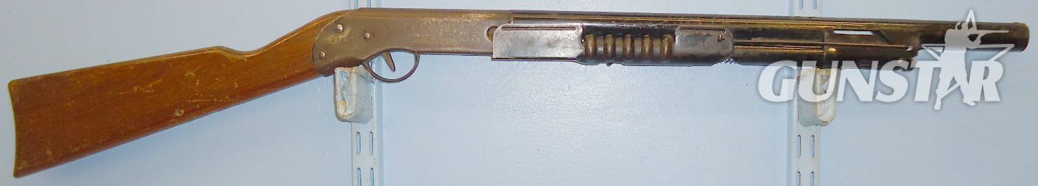  C1920’s Wyandotte ‘All Metal Products’ Pump Cork Ball Rifle Toy Gun. AI 737. C1920’s Wyandotte ‘All Metal Products’ Pump Cork Ball Rifle Toy Gun. AI 737. None