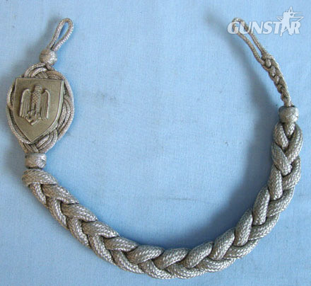 Early Pattern WW2 Original German Infantry Marksmanship Lanyard. German Infantry Marksmanship Lanyard.  Other Accessory in 