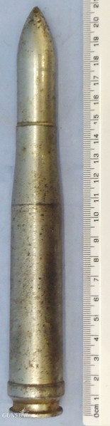 INERT DEACTIVATED. Rare, WW2, 1940 Dated, German 20 mm Flak 38 Soluthern (20x138B) Steel Dummy Round. - O 1755 INERT DEACTIVATED. Rare, WW2, 1940 Dated, German 20 mm Flak 38 Soluthern (20x138B) Steel Dummy Round. - O 1755  Other Ammunition in 