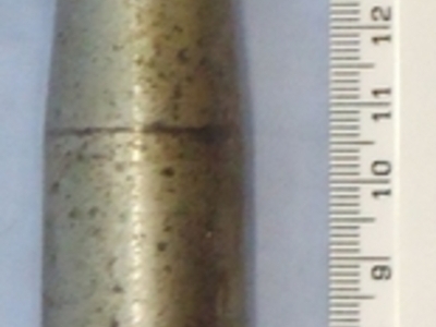 INERT DEACTIVATED. Rare, WW2, 1940 Dated, German 20 mm Flak 38 Soluthern (20x138B) Steel Dummy Round. - O 1755 INERT DEACTIVATED. Rare, WW2, 1940 Dated, German 20 mm Flak 38 Soluthern (20x138B) Steel Dummy Round. - O 1755  Other