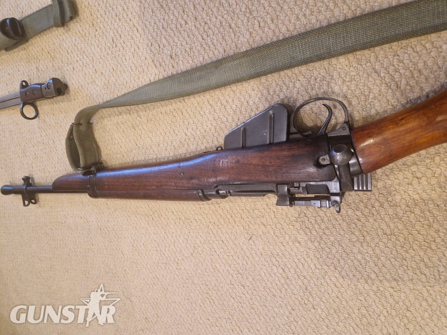Lee Enfield No5  Bolt Action .303 Rifle - {CATEGORY} in 