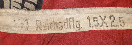  Large German Reichs Flag. Large German Reichs Flag. Other Accessory