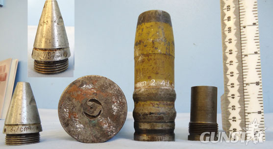  INERT DEACTIVATED Unfired German WW2 1941 Dated 3.7cm SC/30 (37x380R) Round With An Unfired High Explosive Tracer Projectile(HET) . Sn O 1057 INERT DEACTIVATED Unfired German WW2 1941 Dated 3.7cm SC/30 (37x380R) Round With An Unfired High Explosive Tracer Projectile(HET) . Sn O 1057  Other Ammunition
