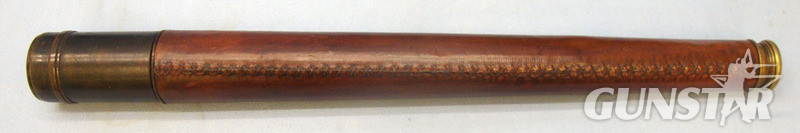 James Morton, Villiers Street South, Sunderland Royal Naval 'Officer of the Watch' Single Drawer Leather Covered Telescope by Ja Sight & Optic in 