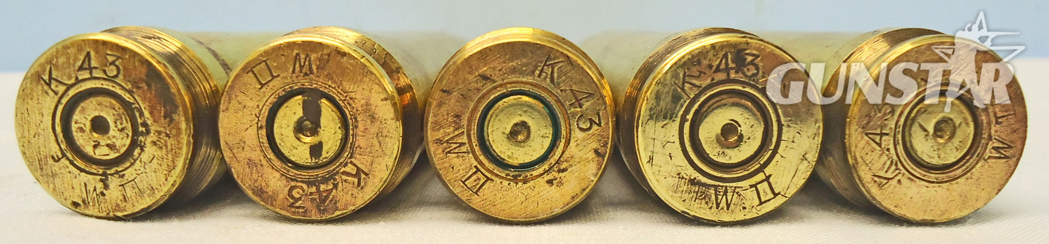 DEACTIVATED INERT .55 Boys (14x99B) Mark 2 Armour Piercing Anti-Tank Rifle, 5 Rounds In Stripper Clip. - O 1974 DEACTIVATED INERT .55 Boys (14x99B) Mark 2 Armour Piercing Anti-Tank Rifle, 5 Rounds In Stripper Clip. - O 1974  Other Ammunition - {CATEGORY}