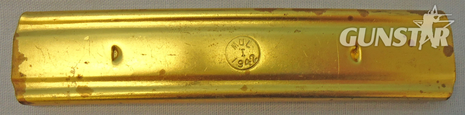 DEACTIVATED INERT .55 Boys (14x99B) Mark 2 Armour Piercing Anti-Tank Rifle, 5 Rounds In Stripper Clip. - O 1974 DEACTIVATED INERT .55 Boys (14x99B) Mark 2 Armour Piercing Anti-Tank Rifle, 5 Rounds In Stripper Clip. - O 1974  Other Ammunition 
