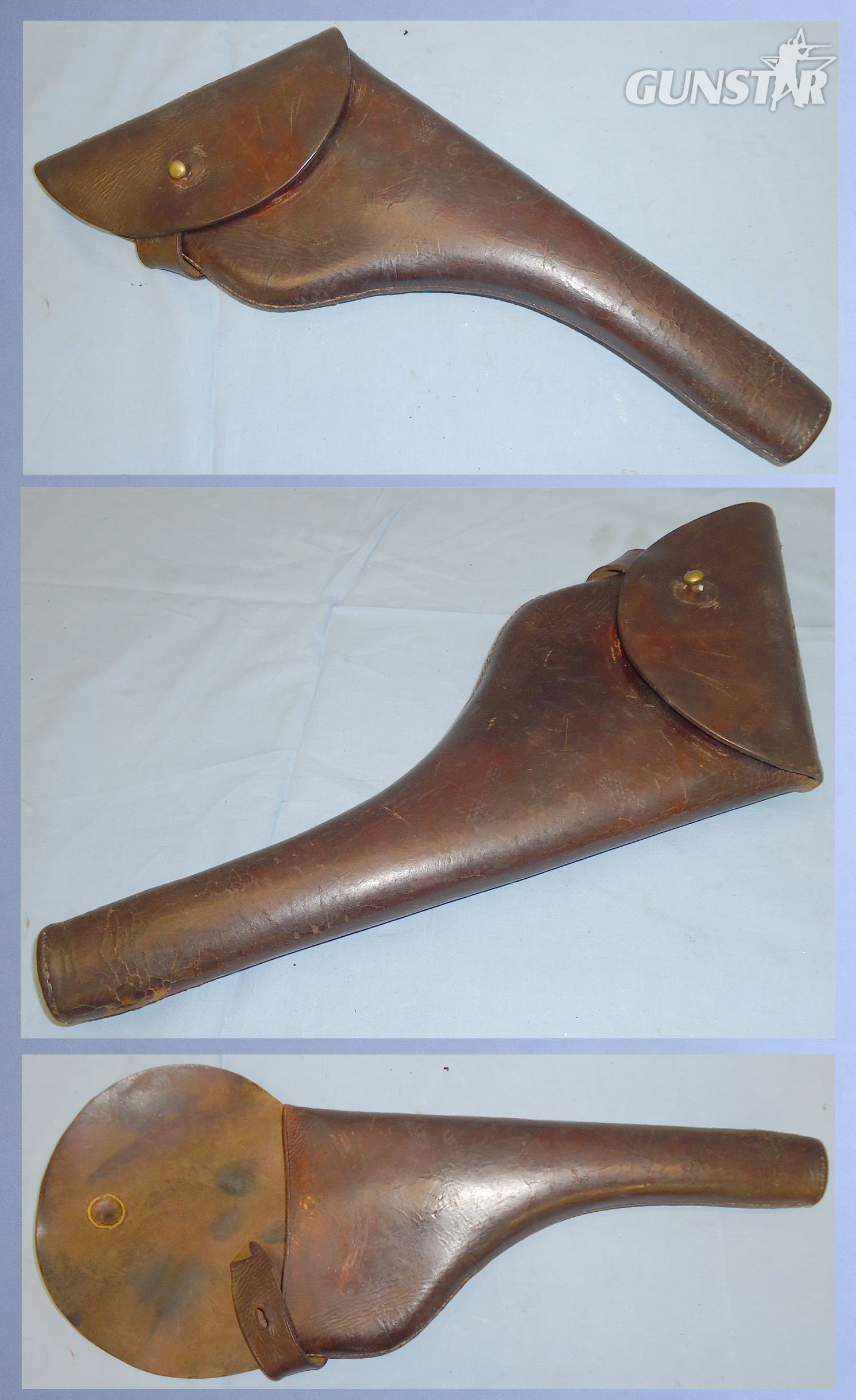 WWII British Officers Holster for the Webley Service Revolver Mk VI. L 346. WWII British Officers Holster for the Webley Service Revolver Mk VI. L 346. Antique & Militaria