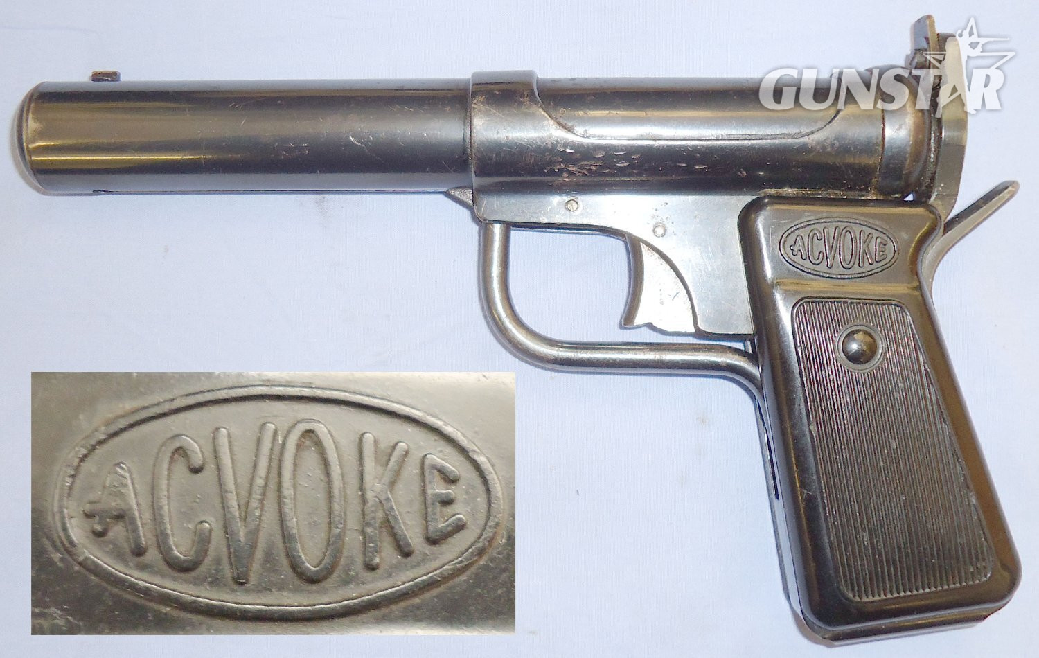 Accles & Shelvoke Scarce *Acvoke .177 Air Pistol by Accles & Shelvoke Ltd. AI 637.  .177 in 