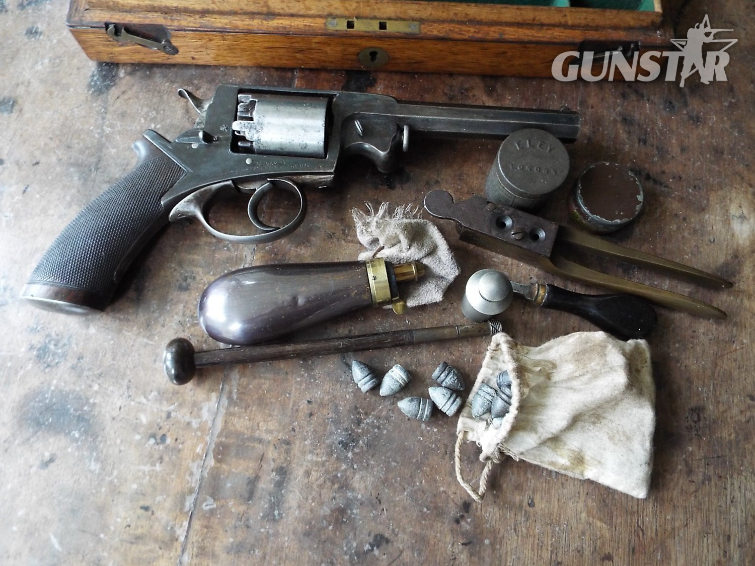 Beaumont-Adams Percussion 5 shot revolver .54 Cal Muzzleloader Muzzleloader in 