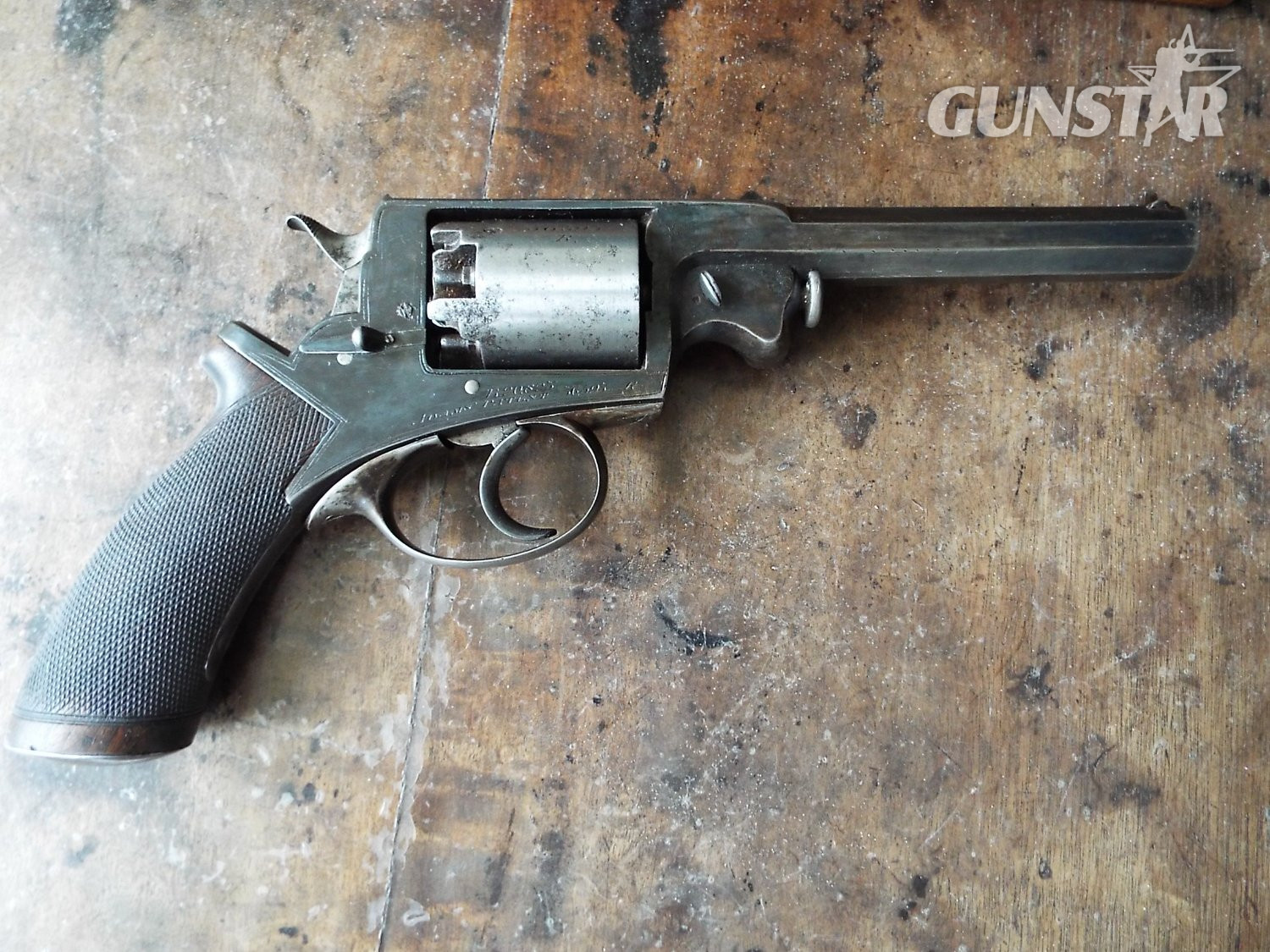 Beaumont-Adams Percussion 5 shot revolver .54 Cal Muzzleloader Muzzleloader - {CATEGORY} in 