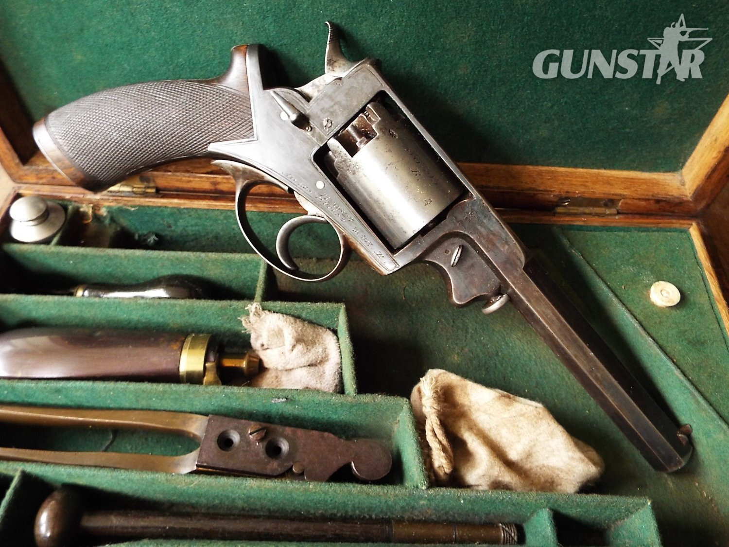 Beaumont-Adams Percussion 5 shot revolver .54 Cal Muzzleloader Muzzleloader - {CATEGORY}