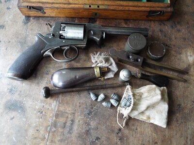 Beaumont-Adams Percussion 5 shot revolver .54 Cal Muzzleloader Muzzleloader