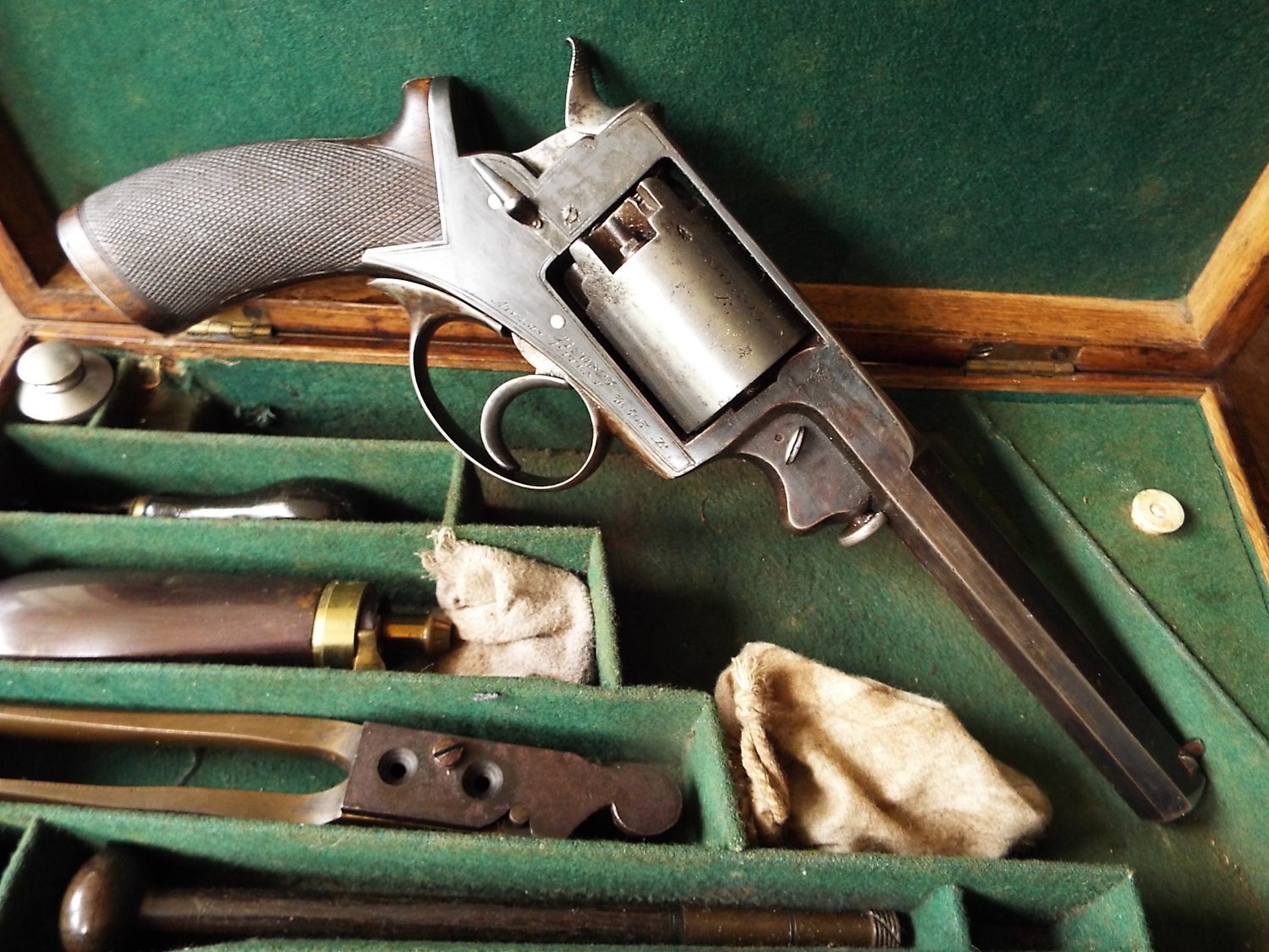 Beaumont-Adams Percussion 5 shot revolver .54 Cal Muzzleloader Muzzleloader - {CATEGORY}