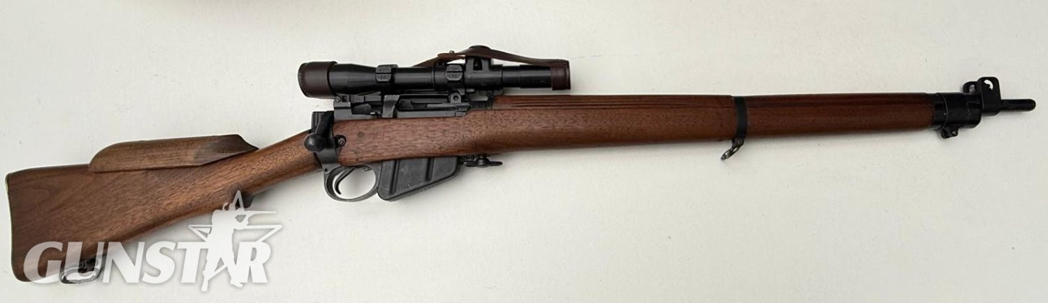 Lee Enfield No4 T4 sniper  Bolt Action .303 Rifle - {CATEGORY} in 