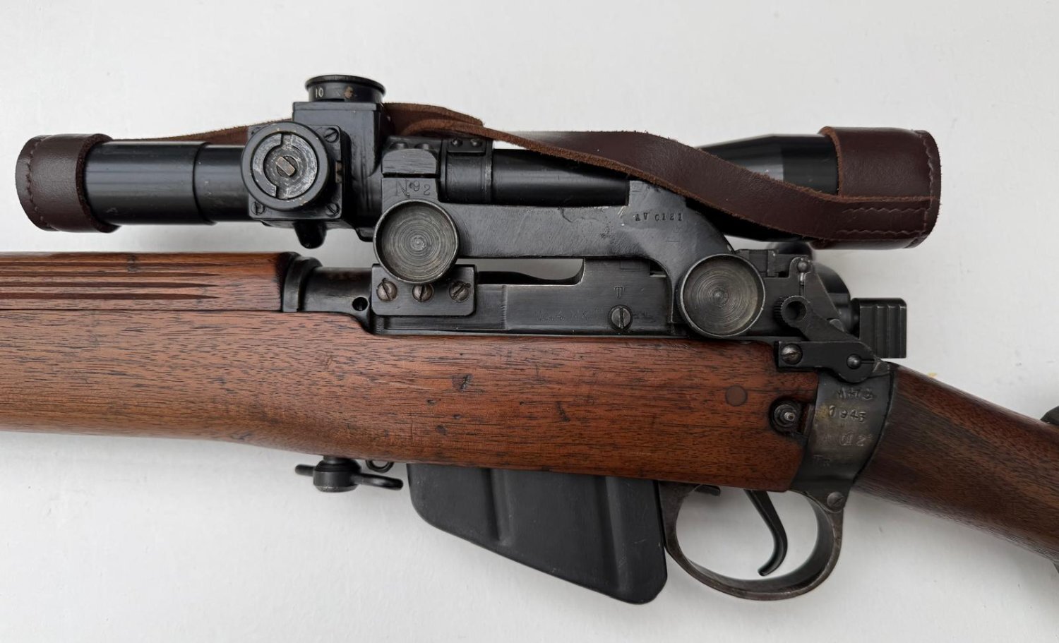 Lee Enfield No4 T4 sniper  Bolt Action .303 Rifle - {CATEGORY}