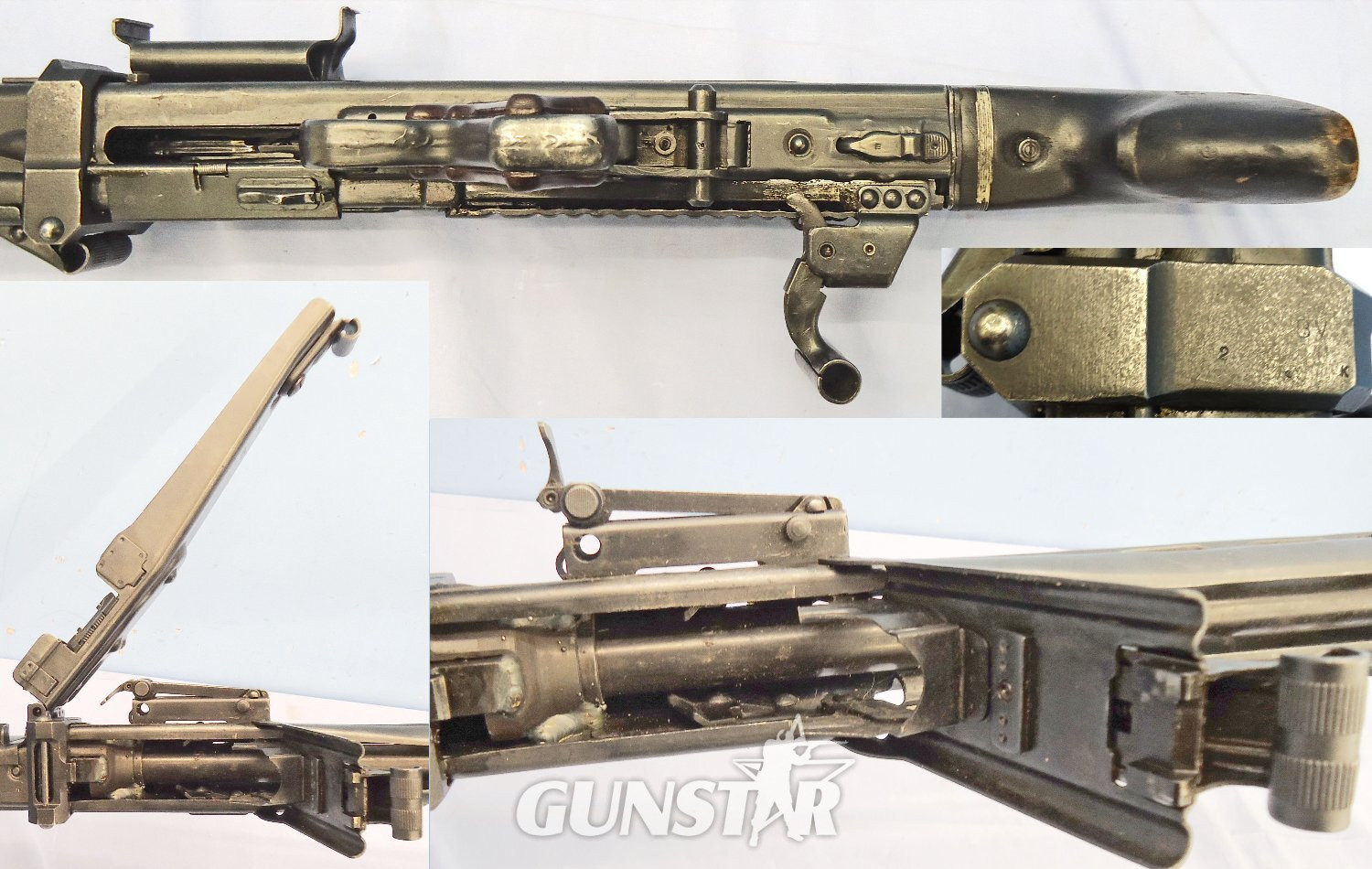  WW2, 1943 Dated, Nazi German, Matching Numbers, Maschinengewehr MG 42, 7.92mm Machine Gun by cra (MAGET - Maschinenbau und Geraetebau GmbH 1942-43) *1997 DEACTIVATION*. Sn 23310:3 WW2, 1943 Dated, Nazi German, Matching Numbers, Maschinengewehr MG 42, 7.92mm Machine Gun by cra (MAGET - Maschinenbau und Geraetebau GmbH 1942-43) *1997 DEACTIVATION*. Sn 23310:3 Various  Machine Gun