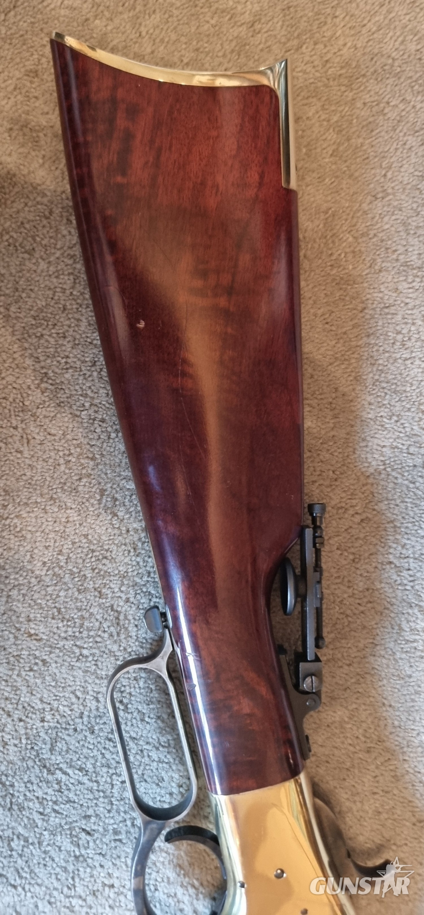 Uberti 1866 Winchester Rifle Lever Action 9.1x29mmR (.38 Special) Rifle in 