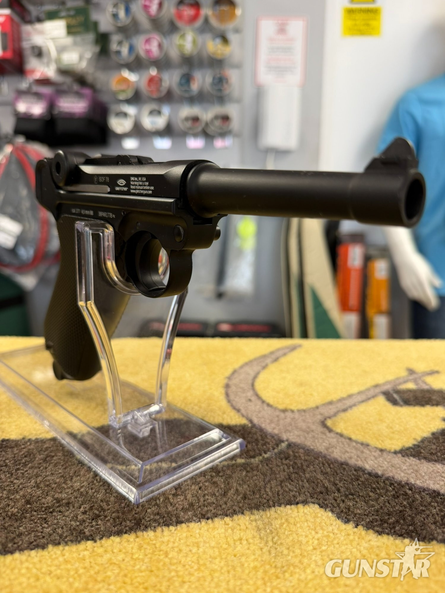Gletcher Parabellum Luger BB 4.5mm - {CATEGORY} in 