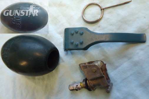  DEACTIVATED INERT. British L56A1 (Chorley) Practice Hand Grenade DEACTIVATED INERT. British L56A1 (Chorley) Practice Hand Grenade Antique & Militaria