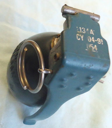 DEACTIVATED INERT. British L56A1 (Chorley) Practice Hand Grenade DEACTIVATED INERT. British L56A1 (Chorley) Practice Hand Grenade Antique & Militaria