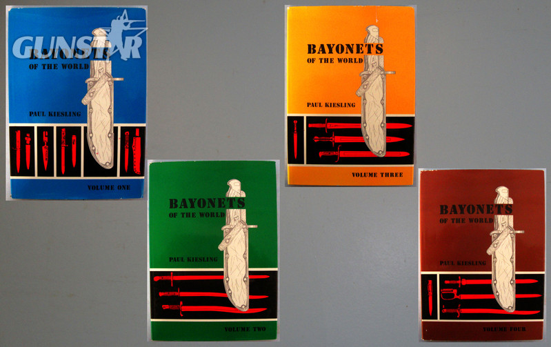 Very Scarce* Set of Four Hardback 1st Editions. Bayonets of the World Volume 1, 2, 3 & 4 by Paul Kiesling. 19402:18. Very Scarce* Set of Four Hardback 1st Editions. Bayonets of the World Volume 1, 2, 3 & 4 by Paul Kiesling. 19402:18. Other Accessory in 