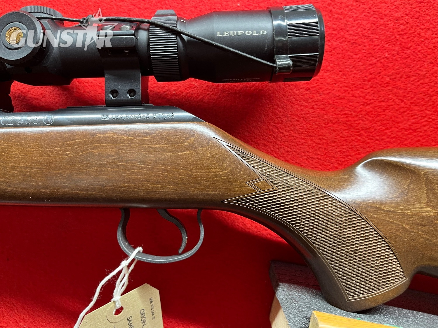{CATEGORY} - CZ 455 Bolt Action .22 Long Rifle (.22 LR) Rifle in 