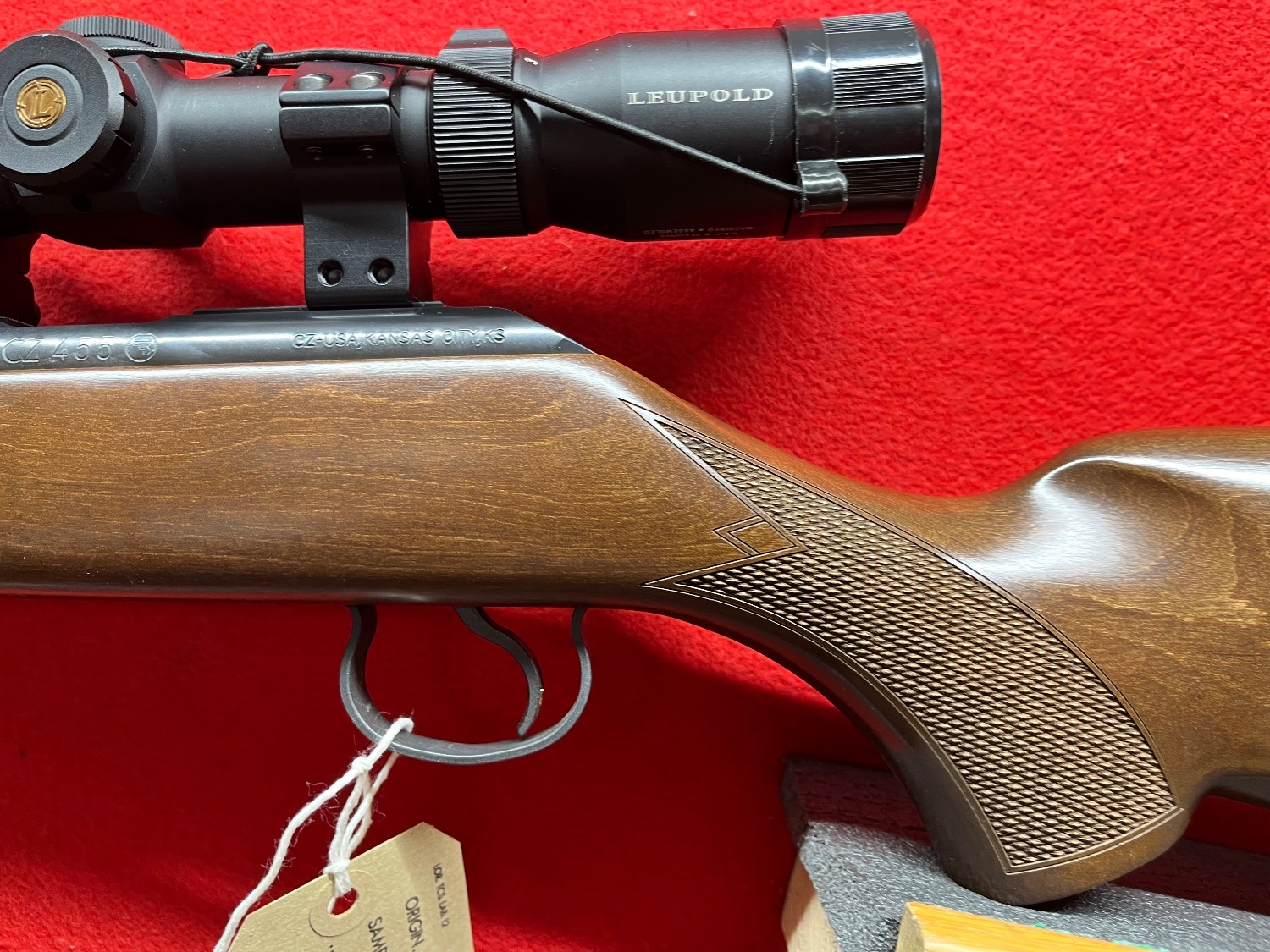 {CATEGORY} - CZ 455 Bolt Action .22 Long Rifle (.22 LR) Rifle in 
