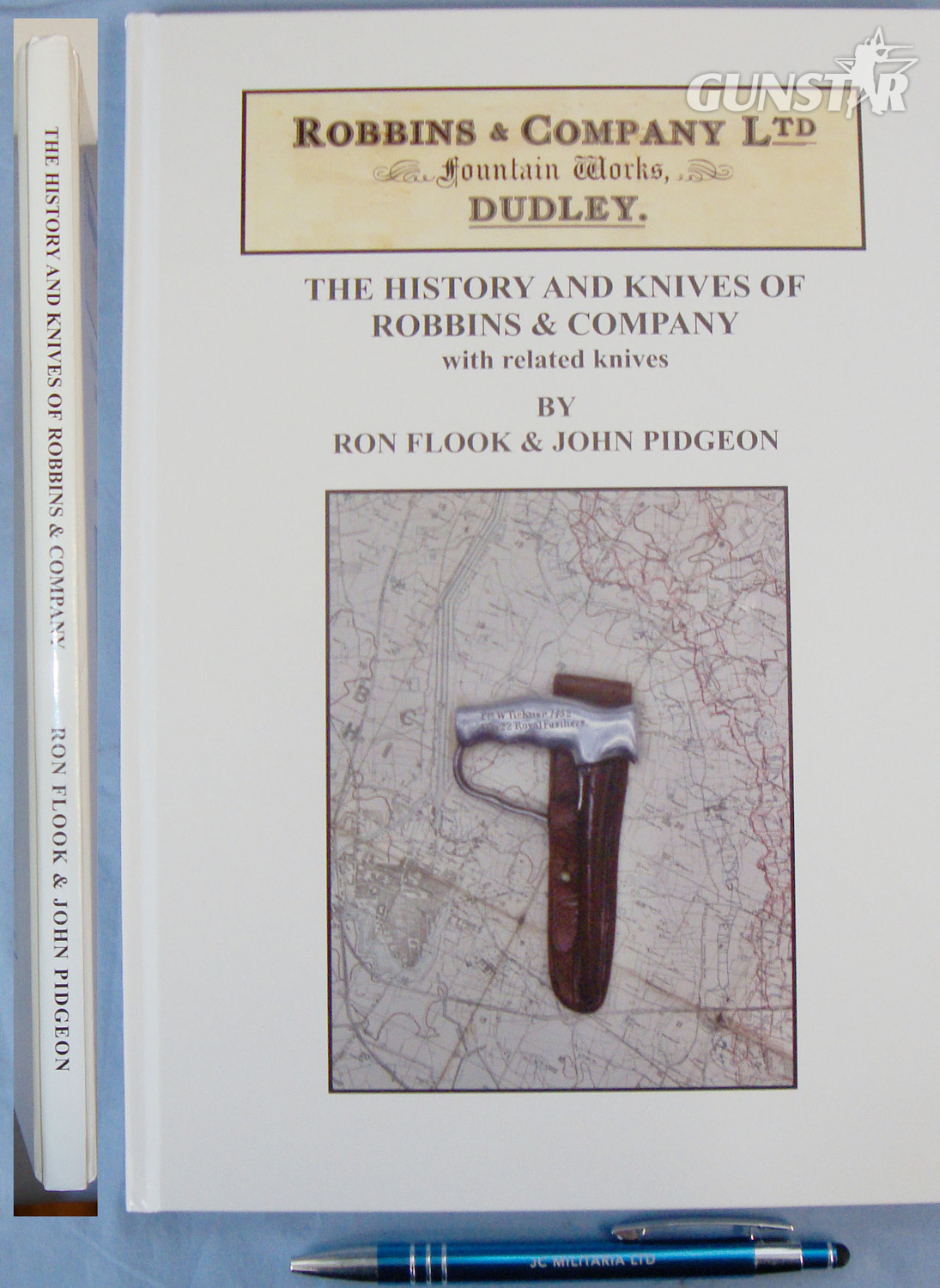 Author Signed* Brand New Hardback Book ‘The History and Knives of Robbins & Company’ by Ron Flook & John Pidgeon. ED 2172. Author Signed* Brand New Hardback Book ‘The History and Knives of Robbins & Company’ by Ron Flook & John Pidgeon. ED 2172. Other Accessory in 